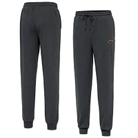 Men's Antigua Heather Charcoal Minnesota Wild Idol Jogger Pants