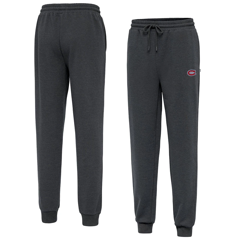 Men's Antigua Heather Charcoal Montreal Canadiens Idol Jogger Pants