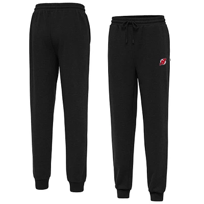Men's Antigua Black New Jersey Devils Idol Jogger Pants