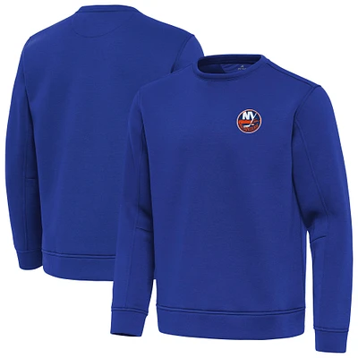 Men's Antigua Royal New York Islanders Relevant Lightweight Pullover Sweatshirt