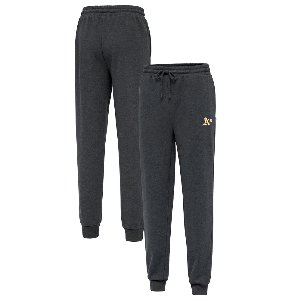 Men's Antigua Heather Charcoal Athletics Idol Jogger Pants