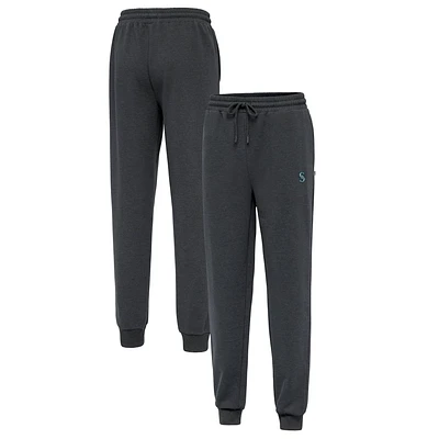 Men's Antigua Heather Charcoal Seattle Mariners Idol Jogger Pants