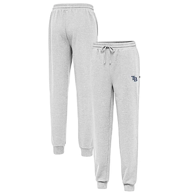 Men's Antigua Heather Gray Tampa Bay Rays Idol Jogger Pants
