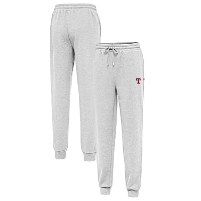 Men's Antigua Heather Gray Texas Rangers Idol Jogger Pants