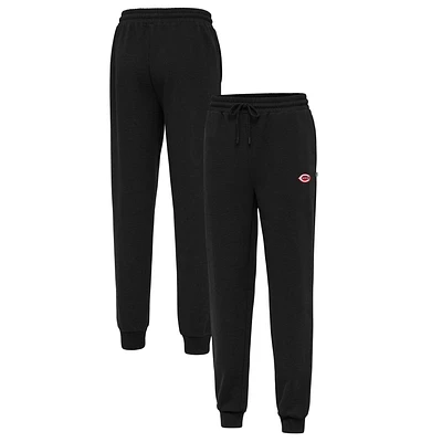 Men's Antigua Black Cincinnati Reds Idol Jogger Pants