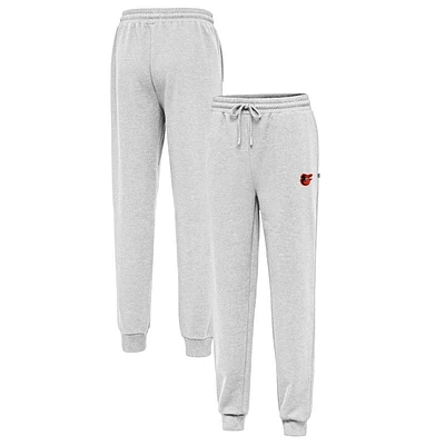 Men's Antigua Heather Gray Baltimore Orioles Idol Jogger Pants