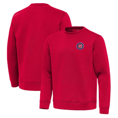 Men's Antigua Chicago Cubs Relevant Lightweight Pullover Sweatshirt