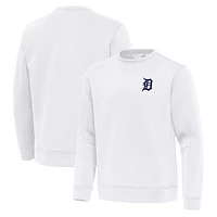 Men's Antigua Detroit Tigers Relevant Lightweight Pullover Sweatshirt