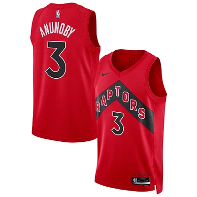 Unisex Nike  Red Toronto Raptors Swingman Player Jersey - Icon Edition