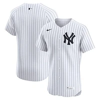 Men's Nike White New York Yankees Home Elite Jersey