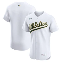 Men's Nike White Athletics Home  Elite Jersey