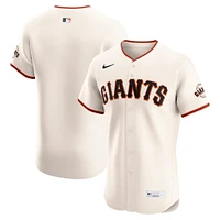 Men's Nike Cream San Francisco Giants Home Elite Jersey