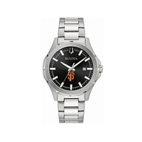 Men's Bulova San Francisco Giants Stainless Steel Classic Sport Watch