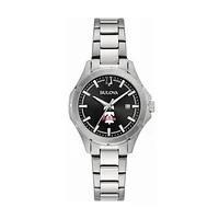 Women's Bulova Philadelphia Phillies Stainless Steel Classic Sport Watch