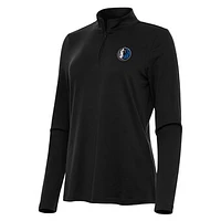 Women's Antigua Dallas Mavericks Reprocess Quarter-Zip Top