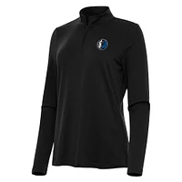Women's Antigua Dallas Mavericks Reprocess Quarter-Zip Top