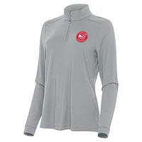 Women's Antigua Atlanta Hawks Intent Quarter-Zip Top