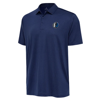 Men's Antigua  Navy Dallas Mavericks Big & Tall Ellipse Polo