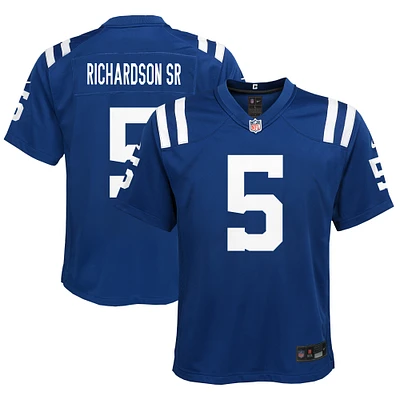 Youth Nike Anthony Richardson Sr. Royal Indianapolis Colts Team Game Jersey