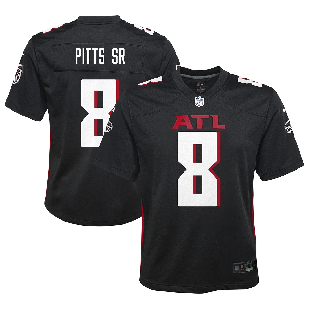 Youth Nike 12th Fan Black Atlanta Falcons Game Jersey