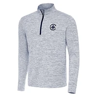 Men's Antigua Navy LA Clippers Cause Quarter-Zip Top