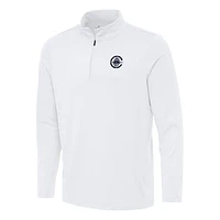 Men's Antigua LA Clippers Reprocess Quarter-Zip Top