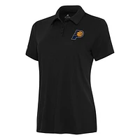 Women's Antigua Black Indiana Pacers Reprocess Polo
