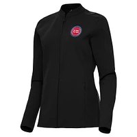 Women's Antigua Detroit Pistons Regard Full-Zip Jacket