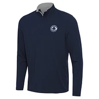 Men's Antigua Navy/ LA Clippers Content Quarter-Zip Top