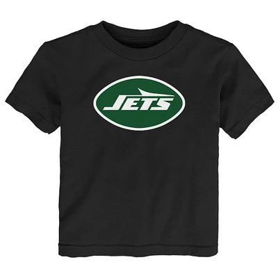 Toddler  Black New York Jets Primary Logo T-Shirt