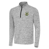 Men's Antigua Milwaukee Bucks Cause Quarter-Zip Top