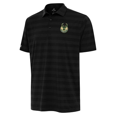 Men's Antigua Milwaukee Bucks Tunnel Polo