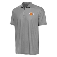 Men's Antigua Black/White Los Angeles Lakers Rings Polo