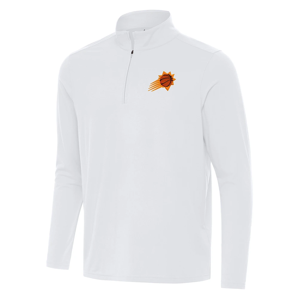 Men's Antigua Phoenix Suns Intent Quarter-Zip Top