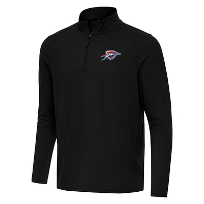 Men's Antigua Oklahoma City Thunder Intent Quarter-Zip Top