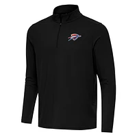 Men's Antigua Oklahoma City Thunder Intent Quarter-Zip Top