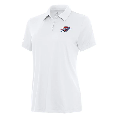 Women's Antigua Oklahoma City Thunder Reprocess Polo