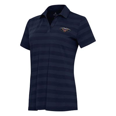 Women's Antigua Navy New Orleans Pelicans Tunnel Polo