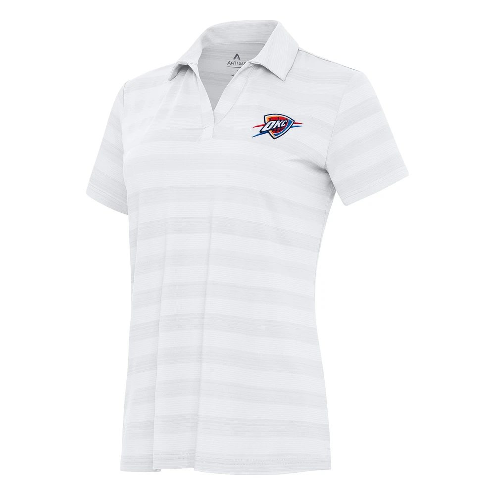 Women's Antigua Oklahoma City Thunder Tunnel Polo
