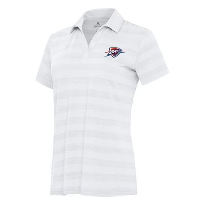 Women's Antigua Oklahoma City Thunder Tunnel Polo