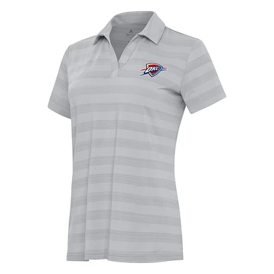 Women's Antigua Oklahoma City Thunder Tunnel Polo