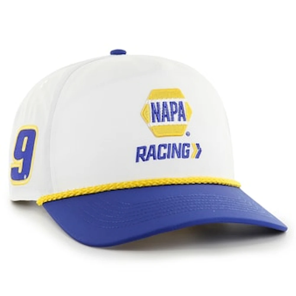 Men's '47  White Chase Elliott Hitch Rope Adjustable Hat