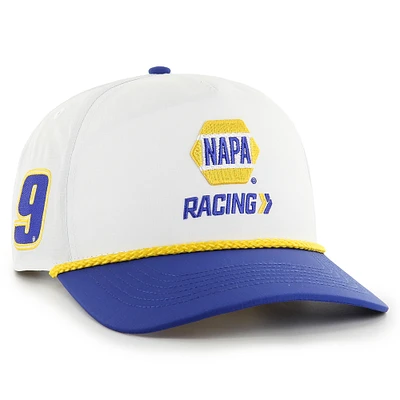 Men's '47  White Chase Elliott Hitch Rope Adjustable Hat