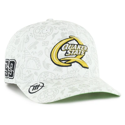 Men's '47  White Daniel Suarez Quaker State Trophy Adjustable Hat