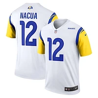 Men's Nike Puka Nacua White Los Angeles Rams White Legend Jersey