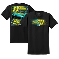 Men's Joe Gibbs Racing Team Collection Black Denny Hamlin Mavis Car T-Shirt