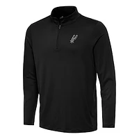 Men's Antigua San Antonio Spurs Reprocess Quarter-Zip Top