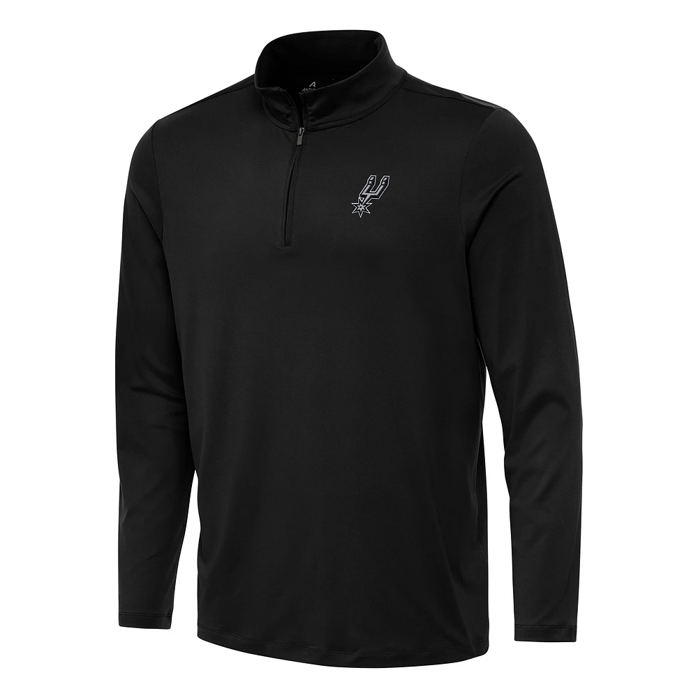 Men's Antigua San Antonio Spurs Reprocess Quarter-Zip Top