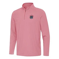 Men's Antigua Washington Wizards Twine Quarter-Zip Top