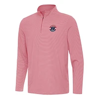 Men's Antigua Washington Wizards Twine Quarter-Zip Top
